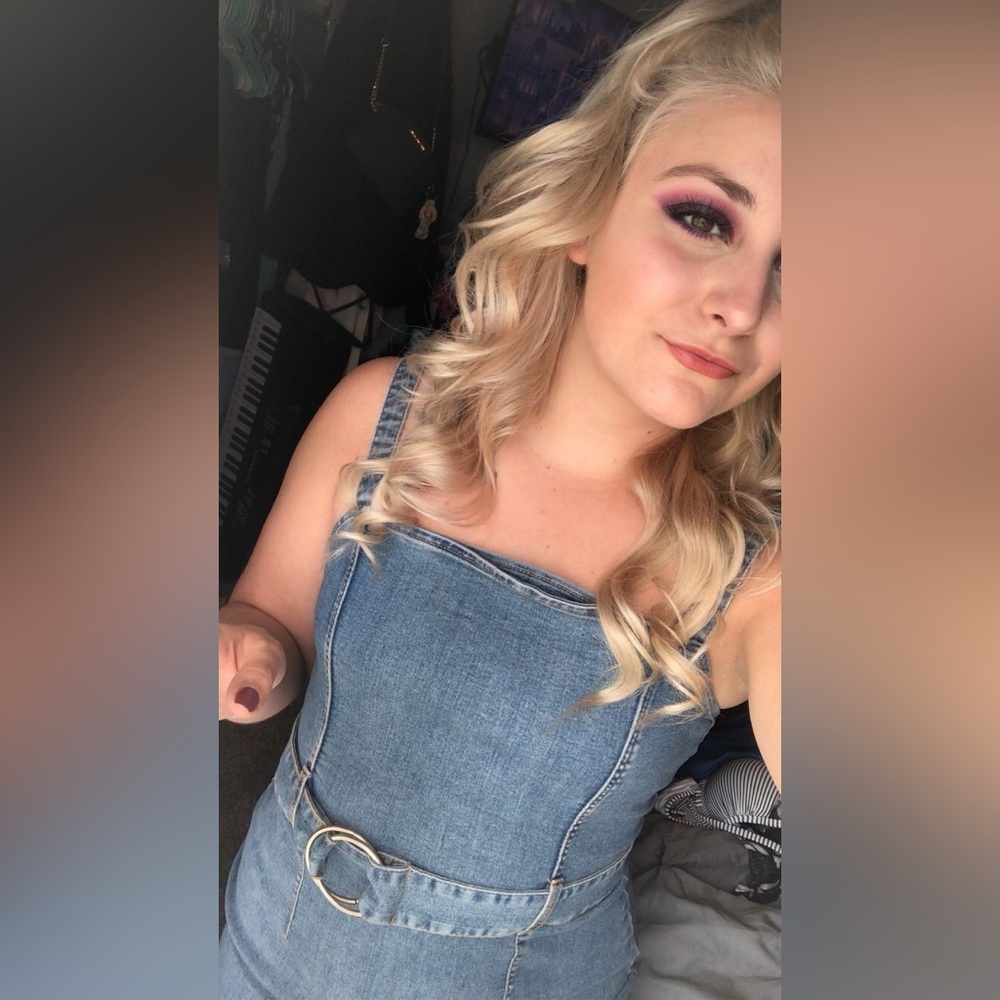 Medium H&M Jean Dress with Belt